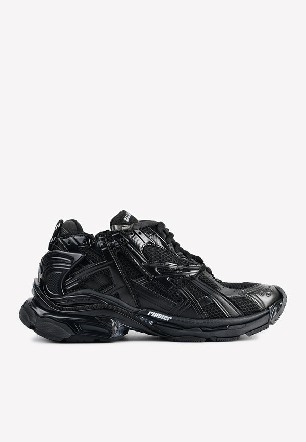 Balenciaga Runner Low-Top Sneakers in Mesh and Nylon Black 677403-W3RB1-1000BLACK