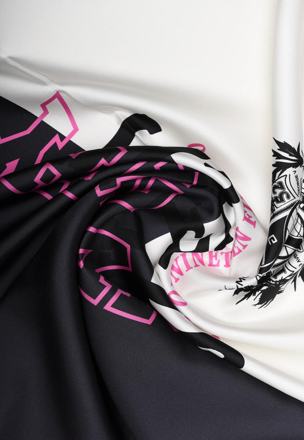 Givenchy Four-G Logo Silk Scarf Multicolor GW9090SQ085MULTICOLOUR