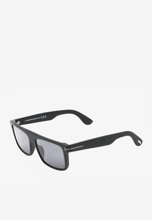 Tom Ford Philippe Square Sunglasses FT0999-N02D58BLACK
