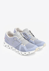 Cloud 5 Low-Top Mesh and Leather Sneakers Blue