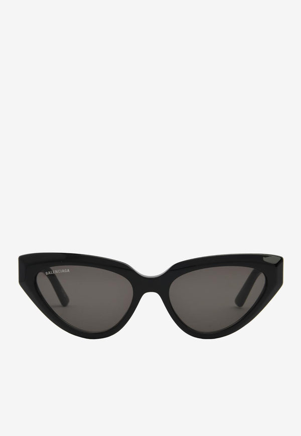 Balenciaga Everyday Cat-Eye Sunglasses Black BB0270SBLACK