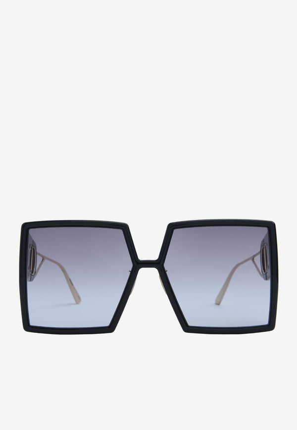 Dior Oversized Square Sunglasses Gray CD40030U5890WBLACK MULTI