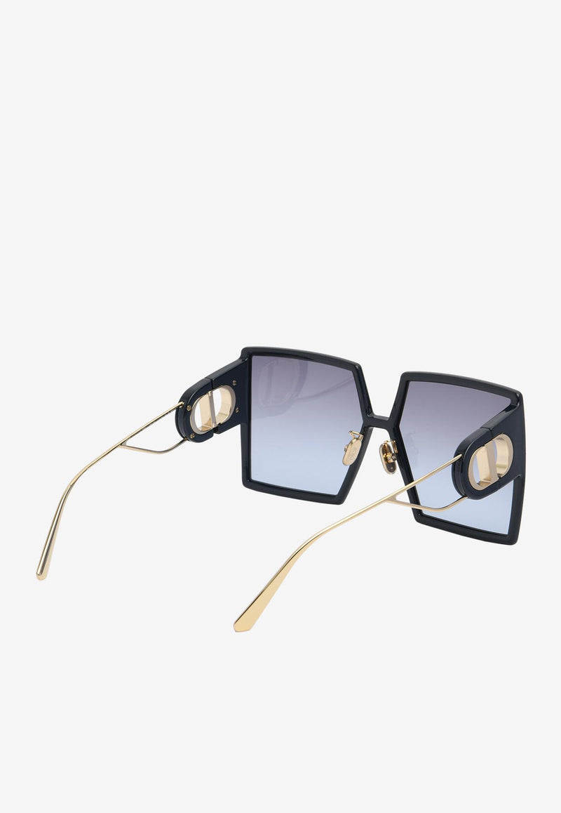 Dior Oversized Square Sunglasses Gray CD40030U5890WBLACK MULTI