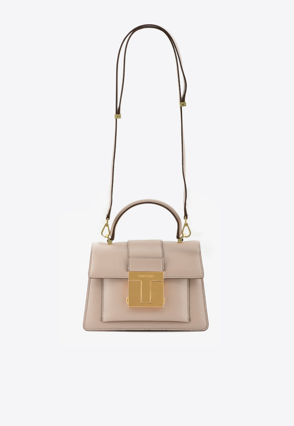 Tom Ford Small 001 Top Handle Bag in Grained Leather L1310T-LGO009 U8006