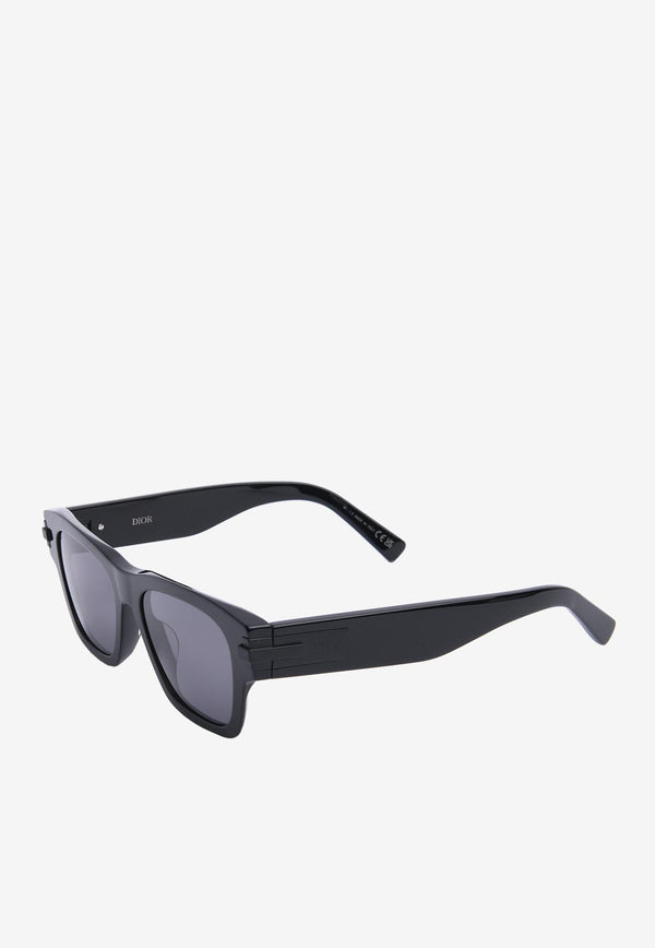 Dior Homme DiorBlackSuit Square Sunglasses Gray DM40075UBLACK