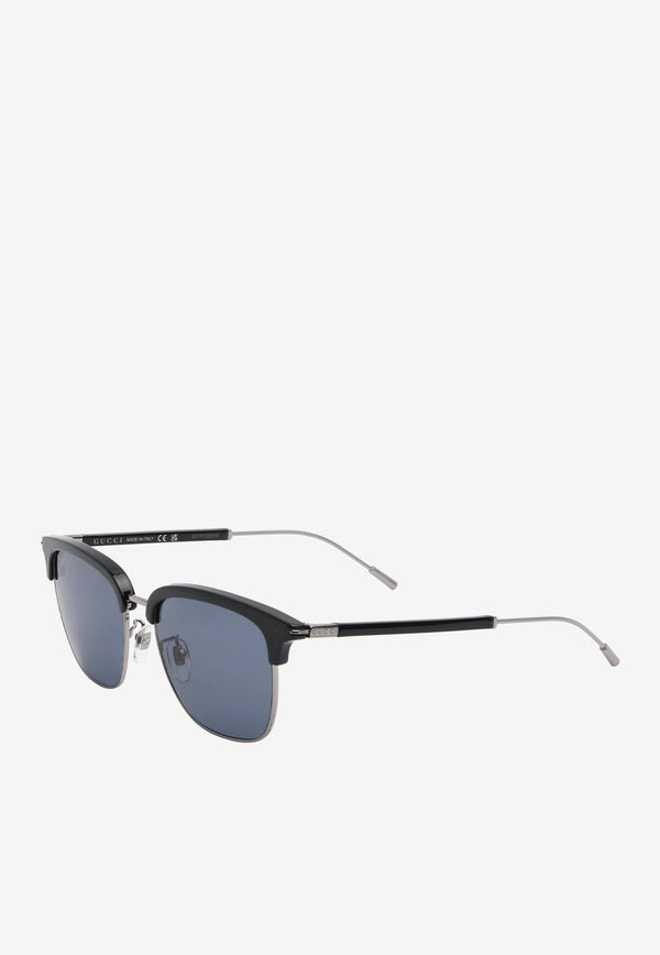 Gucci Square Acetate Sunglasses GG1275SABLUE Blue
