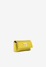 Tom Ford Crystal TF Satin Clutch Mustard L1549T-TSA001 U2018