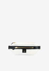 Tom Ford Sofya Croc-Embossed Trim Leather Belt Bag White L1531T-LCL226 C1905