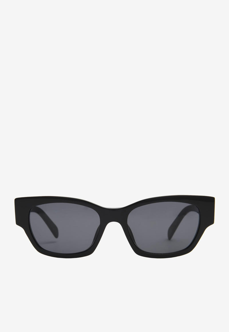 Celine Square Acetate Sunglasses Gray CL40197UBLACK