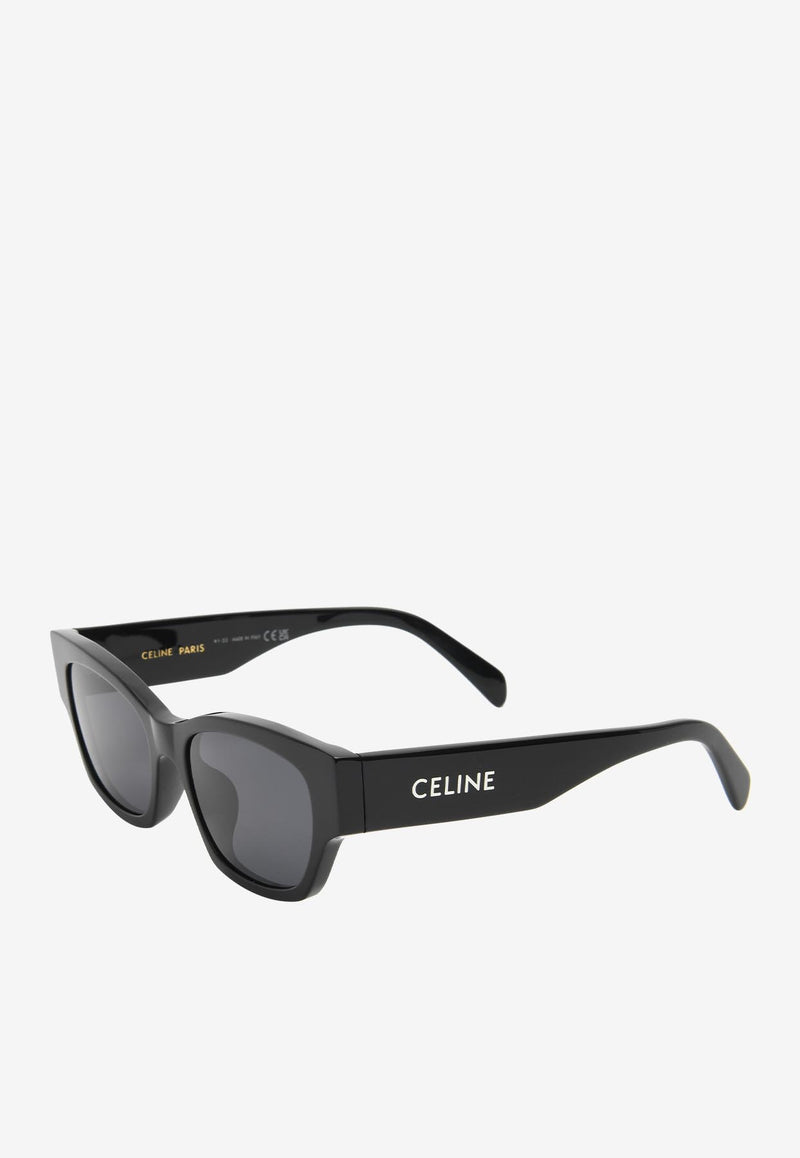 Celine Square Acetate Sunglasses Gray CL40197UBLACK