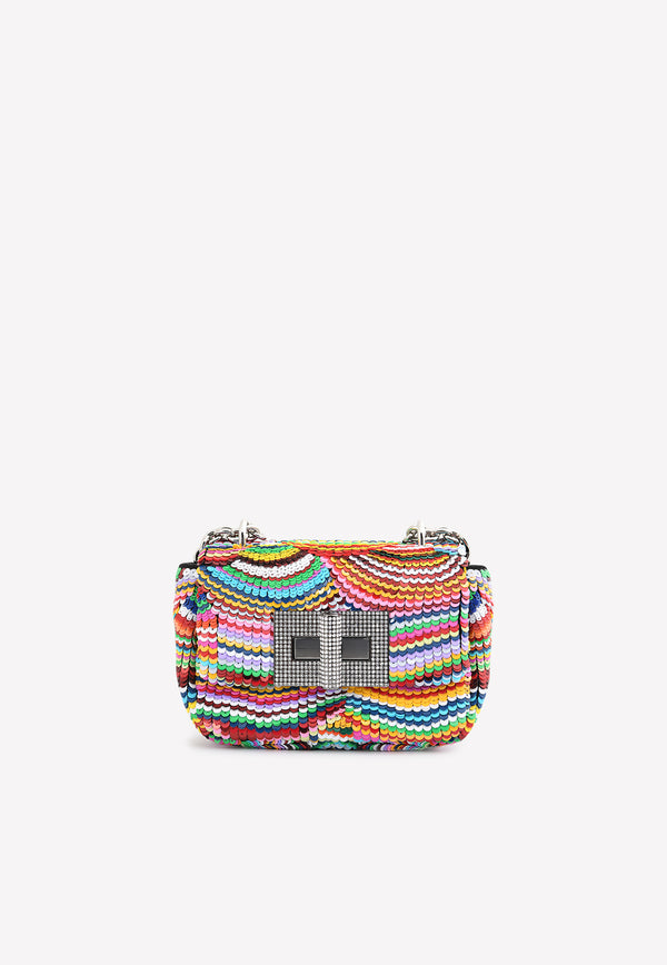 Mini Natalia Sequin Embellished Shoulder Bag Tom Ford Multicolor LE117P-X72 MTC