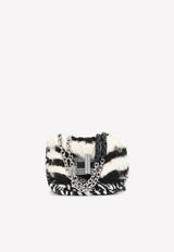 Mini Natalia Tiger Print Faux-Fur Shoulder Bag Tom Ford Black LE117P-Z05 BKW