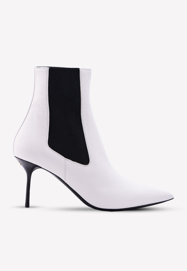 Nappa Leather Ankle Boots - 75 mm