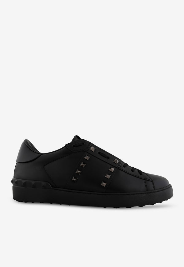 Rockstud Untitled Sneakers in Calf Leather