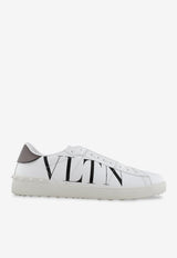 VLTN Leather Open Sneakers
