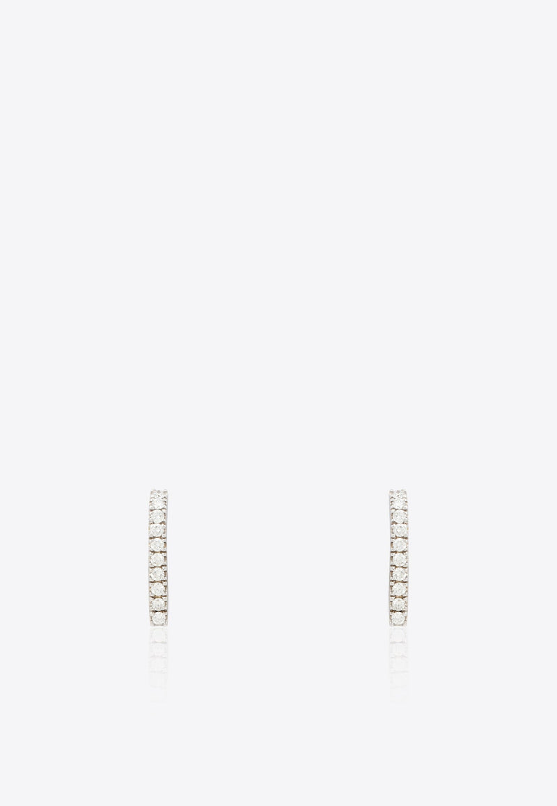 Vivid Jewelers Special Order- Diamond Line Earrings White Gold