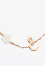 Vivid Jewelers ع Bespoke Baby Bracelet in 18-karat Rose Gold and Mother-of-Pearl Rose Gold