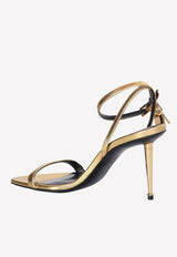 Tom Ford 85 Padlock Leather Sandals W2748-LSP014G 1Y004 Gold