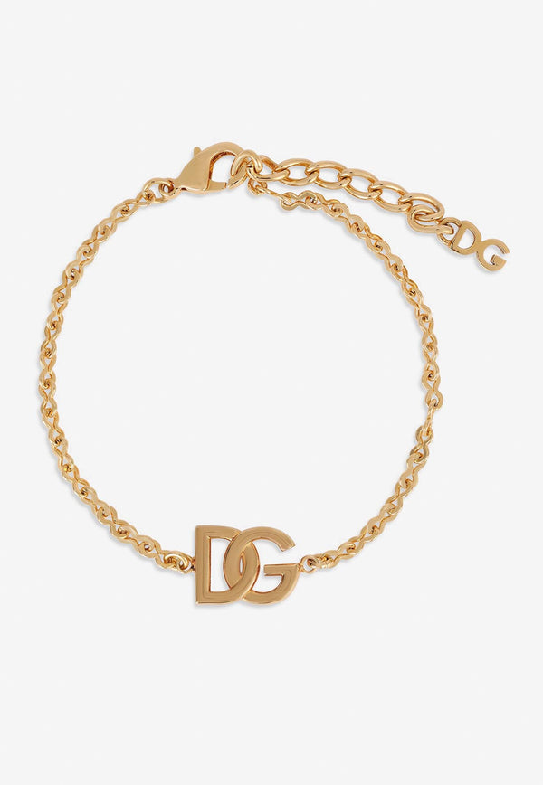 Dolce & Gabbana Chain Logo Monogram Bracelet  Gold WBN5L3 W1111 ZOO00