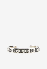 Dolce & Gabbana Logo Monogram Cuff Bracelet Metallic WBP3L1 W1111 87655