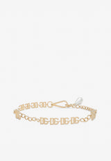 Dolce & Gabbana DG Logo Chain-Link Belt Gold WLN6P3 W1111 ZOO00