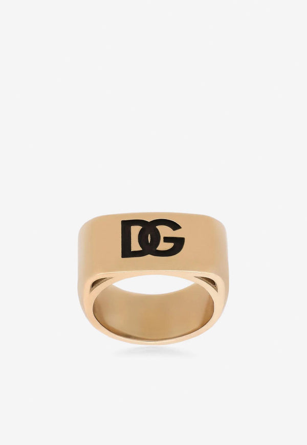 Dolce & Gabbana DG Logo Ring Gold WRO5P3 W1111 ZOO00