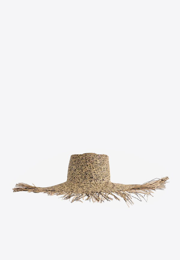 Van Palma Aurora Hat in Mixed Toquilla Straw