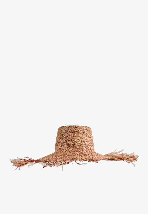 Van Palma Aurora Hat in Mixed Toquilla Straw
