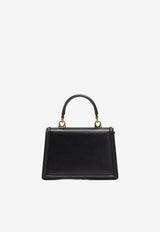 Dolce & Gabbana Small Devotion Metallic Leather Top Handle Bag BB6711 AV893 80999