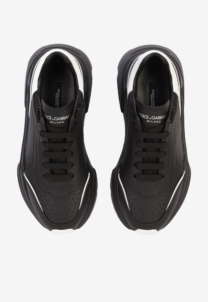 Dolce & Gabbana Daymaster Nappa Calfskin Sneakers Black CK1791 AX589 89690