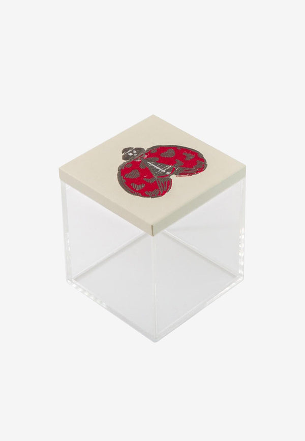 Stitch Jo Lady Bug Acrylic Box Transparent