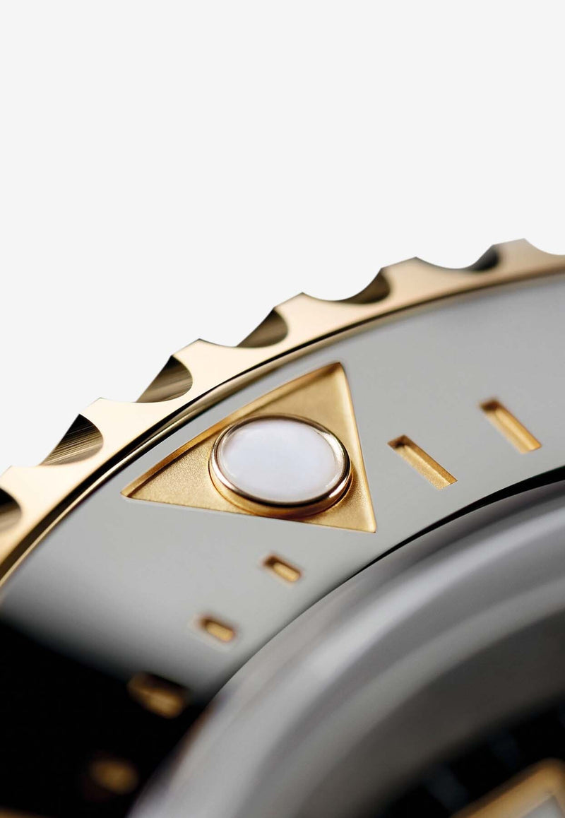 ساعة أويستر بربتشوال سي دويلَر ٤٣ مصنوعة من فولاذ أويستر ستيل والذهب الأصفر