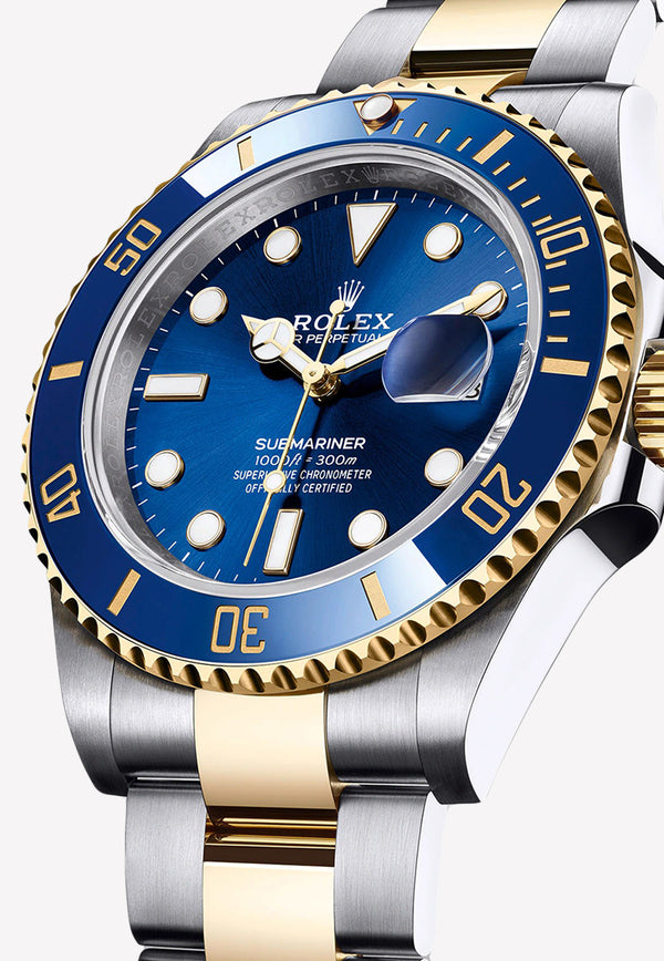 Oyster Perpetual Submariner Date 41 Watch in Oystersteel and Yellow Gold