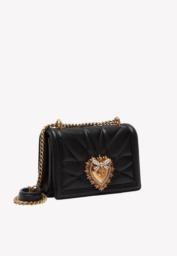 Small Devotion Crossbody Bag in Quilted Nappa Leather