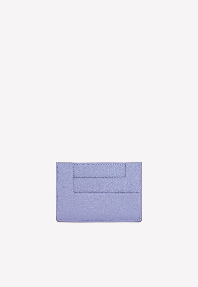 Tom Ford TF Classic Cardholder in Grained Leather Lavender S0250T-LCL095 U6037
