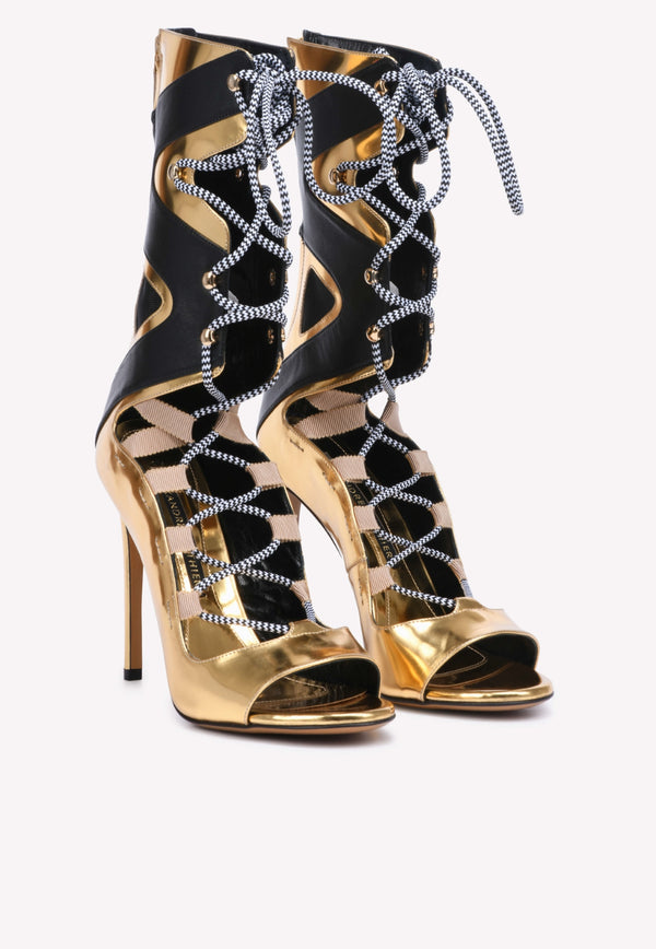 Carine Superglass Lace-up Leather Boots